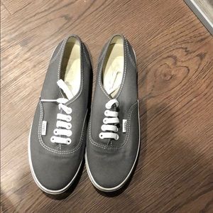 Grey vans